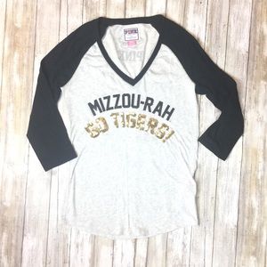 PINK University of Missouri Tigers Tee